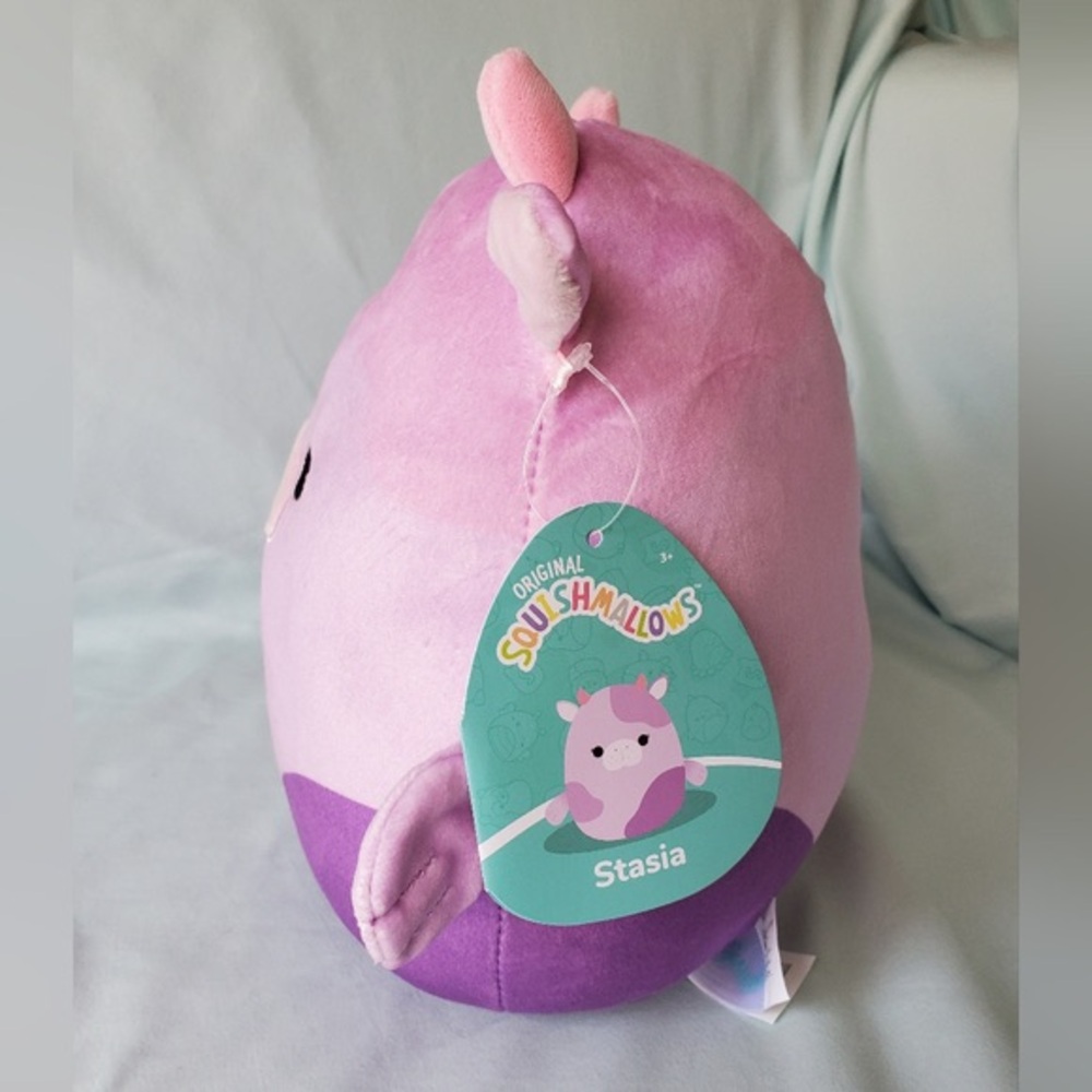 Squishmallows Stasia The Adorable Purple Pink Seacow Manatee - Picture 2 of 5